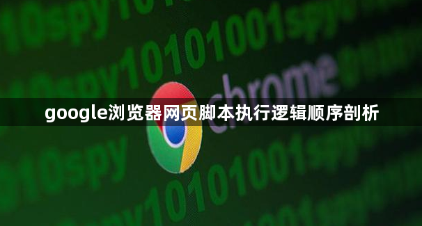 google浏览器网页脚本执行逻辑顺序剖析1