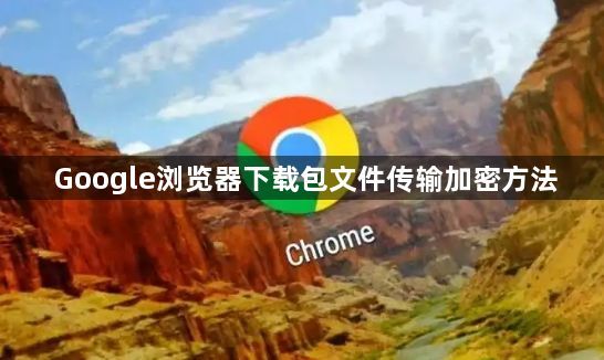 Google浏览器下载包文件传输加密方法1