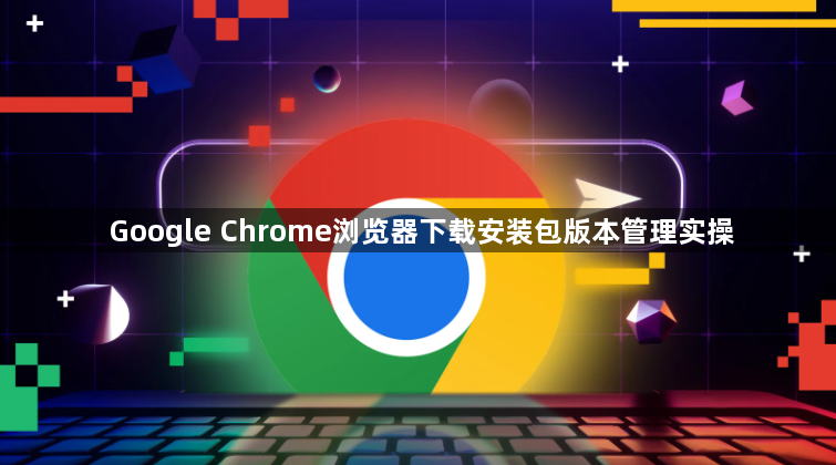 Google Chrome浏览器下载安装包版本管理实操1
