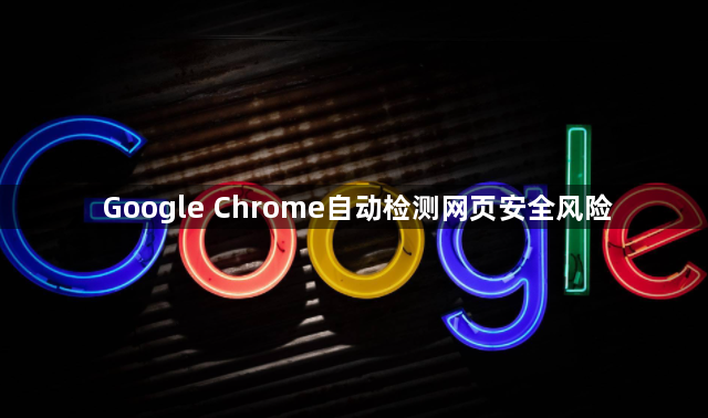 Google Chrome自动检测网页安全风险1