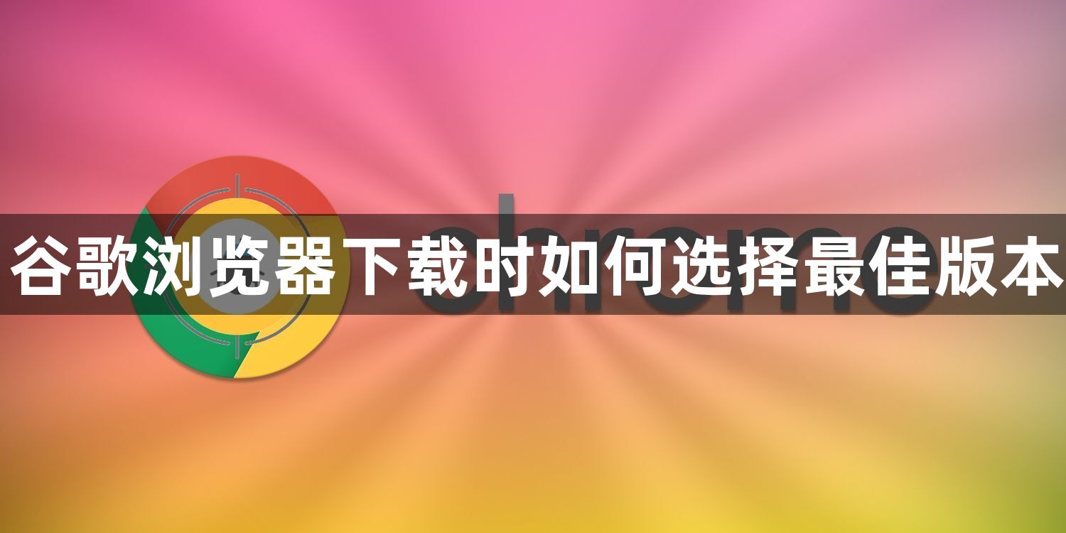 谷歌浏览器下载时如何选择最佳版本1