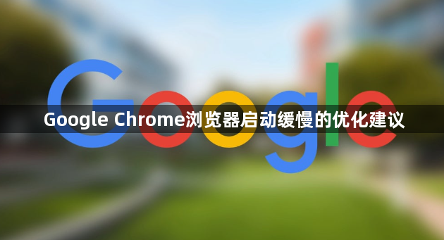 Google Chrome浏览器启动缓慢的优化建议1