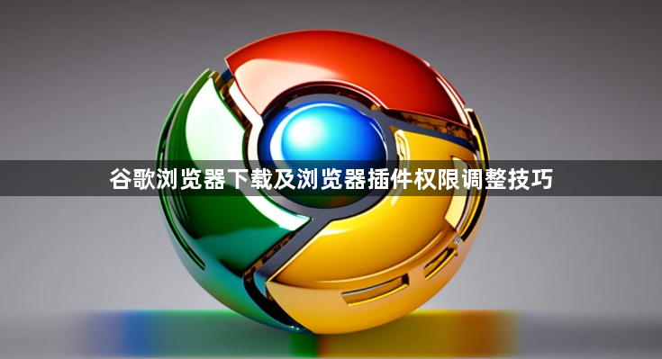 谷歌浏览器下载及浏览器插件权限调整技巧1