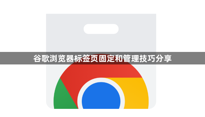 谷歌浏览器标签页固定和管理技巧分享1