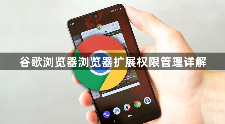 谷歌浏览器浏览器扩展权限管理详解1