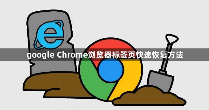 google Chrome浏览器标签页快速恢复方法1