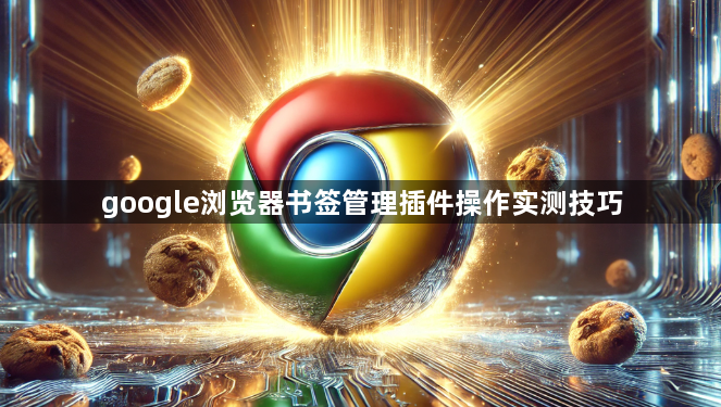 google浏览器书签管理插件操作实测技巧1