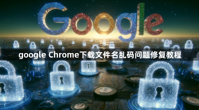 google Chrome下载文件名乱码问题修复教程1