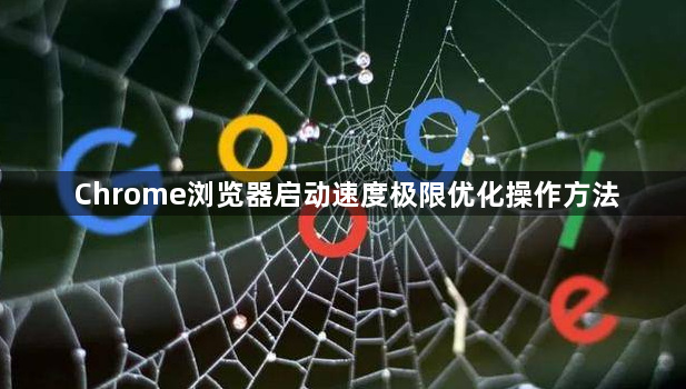 Chrome浏览器启动速度极限优化操作方法1