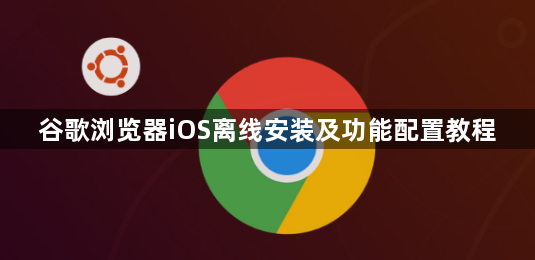 谷歌浏览器iOS离线安装及功能配置教程1