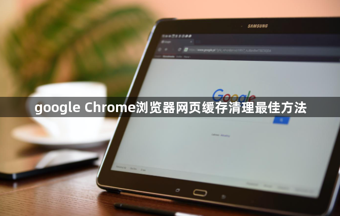 google Chrome浏览器网页缓存清理最佳方法1