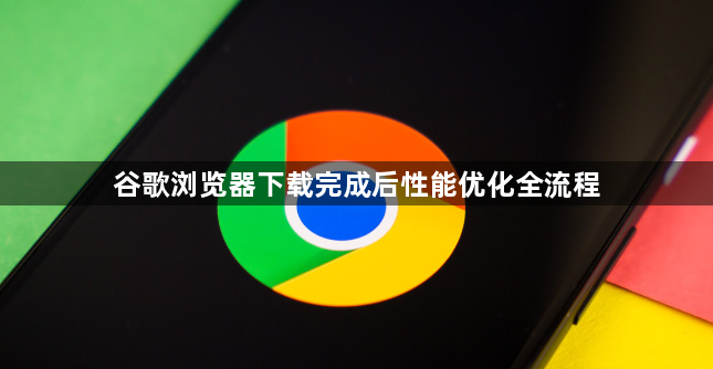 谷歌浏览器下载完成后性能优化全流程1