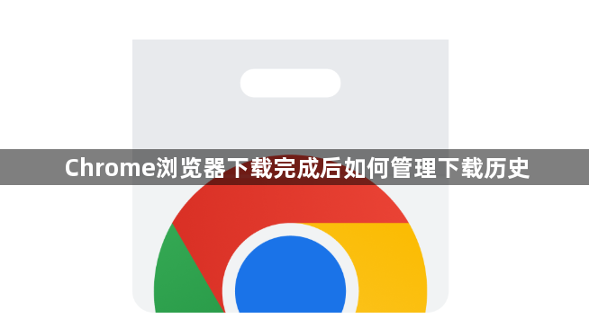 Chrome浏览器下载完成后如何管理下载历史1